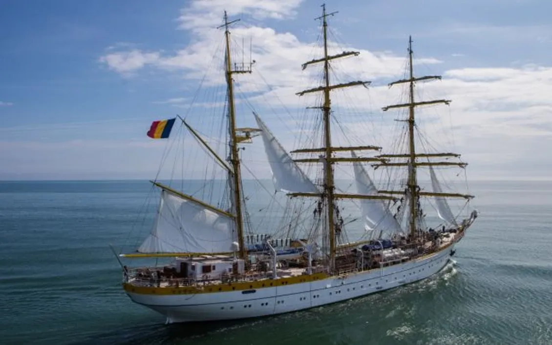 Simbolul forțelor navale române, Bricul Mircea, împlinește 79 de ani