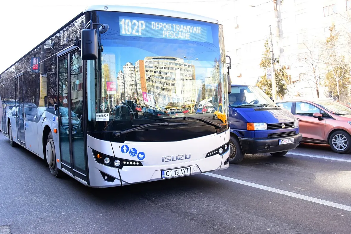 Cum va funcționa transportul în comun în Constanța în ziua de 24 ianuarie