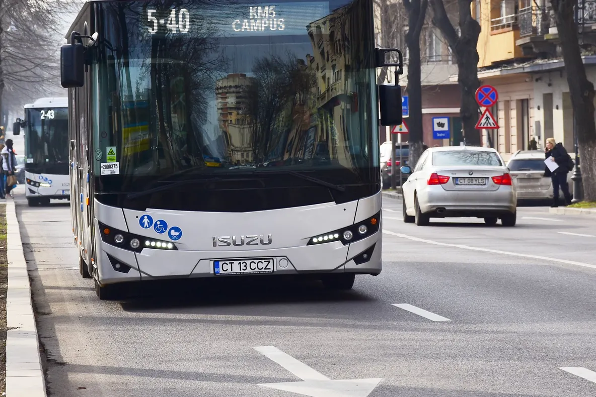 Un nou lot de autobuze ISUZU va fi introdus în trafic