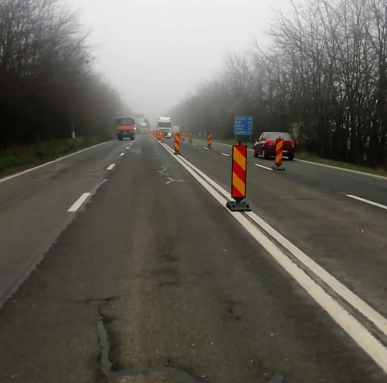 Au început lucrările de reparare a DN 39 între Tuzla și 23 August
