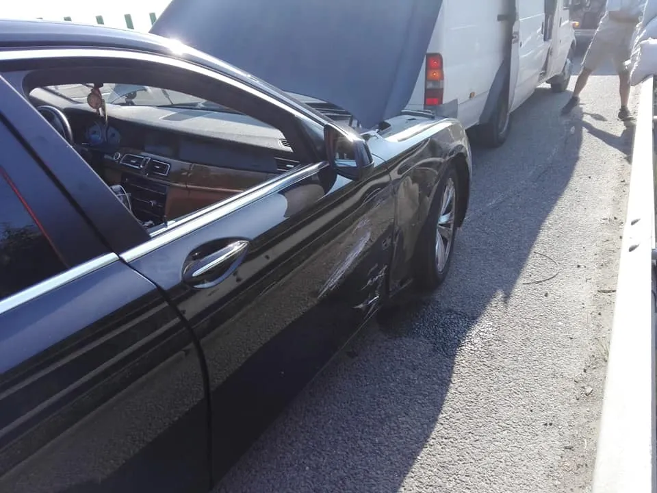 FOTO| Autostrada București - Constanța. Carambol cu patru autovehicule 