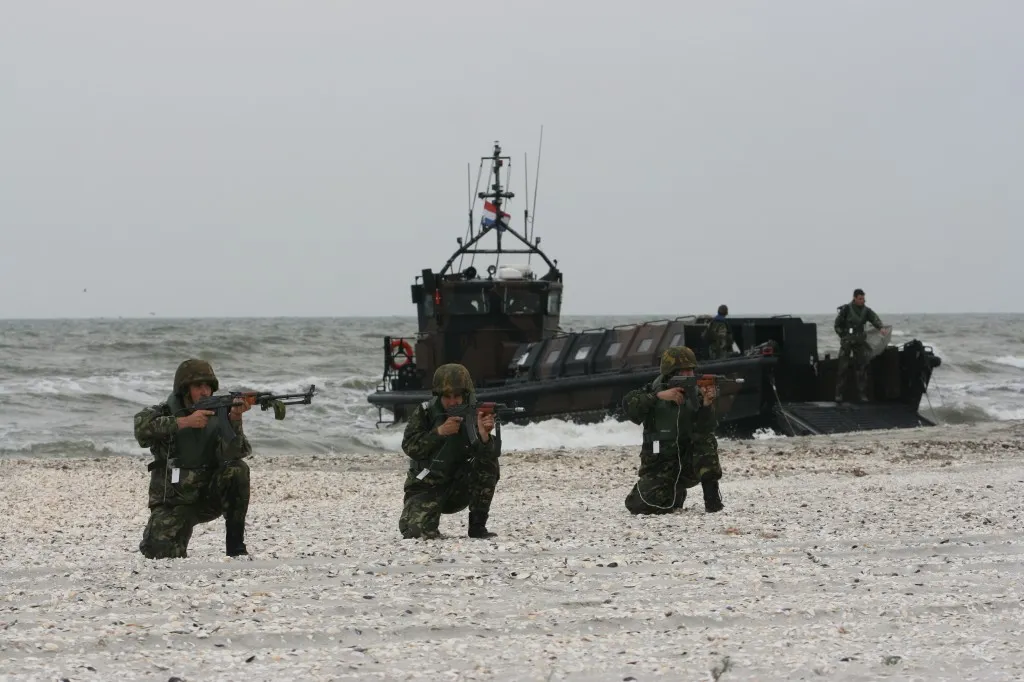 Infanteriștii marini la un Exercițiu multinațional în Bulgaria
