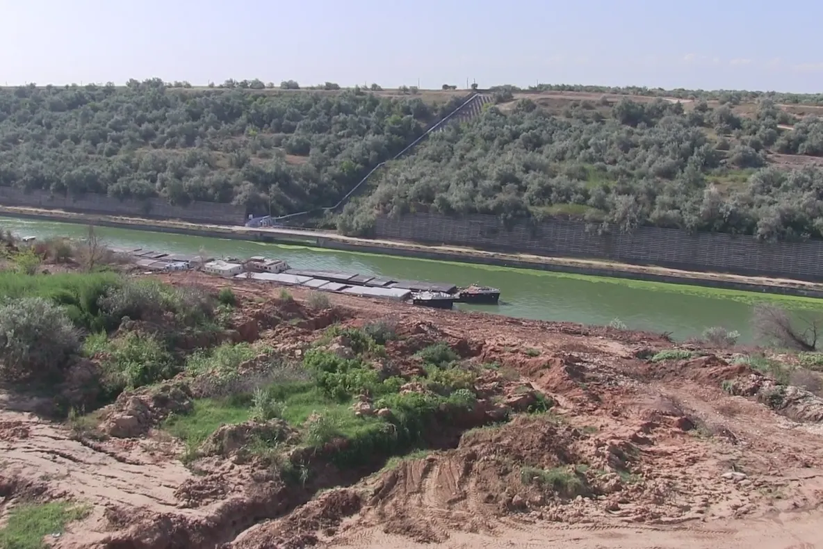 VIDEO| Alertă pe malul canalului Dunăre- Marea Neagră, în localitatea Cumpăna