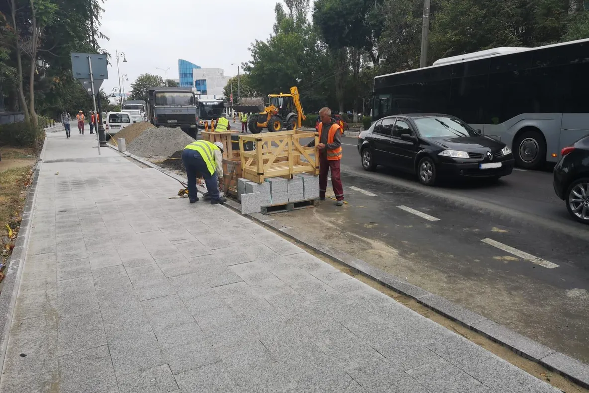 Graficul lucrărilor executate săptămâna aceasta în Constanța
