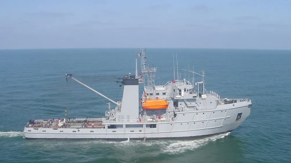 În căutarea minelor marine: o poveste de la bordul NMH „Căpitan-comandor Alexandru Cătuneanu”