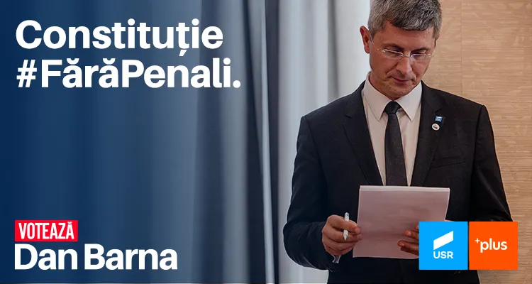 Dan Barna. Proiecte pentru România: Reforma constituțională