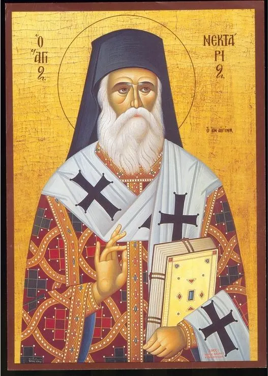Moaștele Sf. Nectarie dăruite bisericii „Sfântul Cuvios Antonie cel Mare” din Constanța