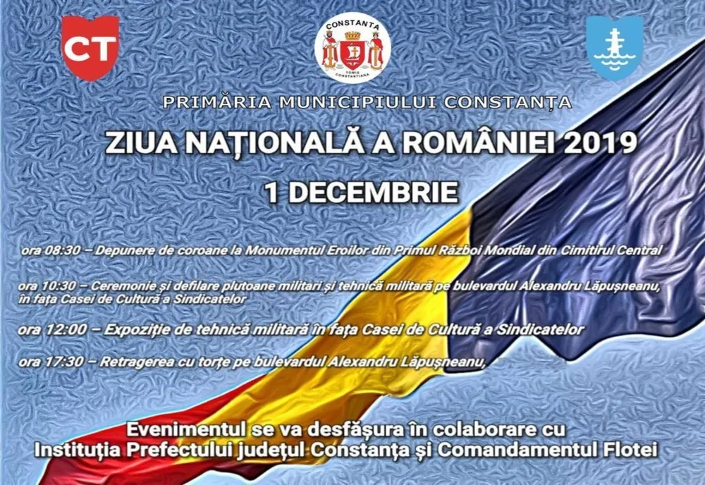 Weekend de sărbătoare la 101 ani de la Marea Unire