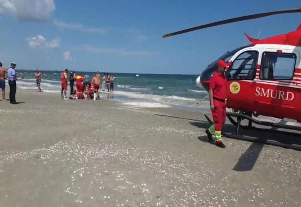 La un pas de tragedie în Mamaia