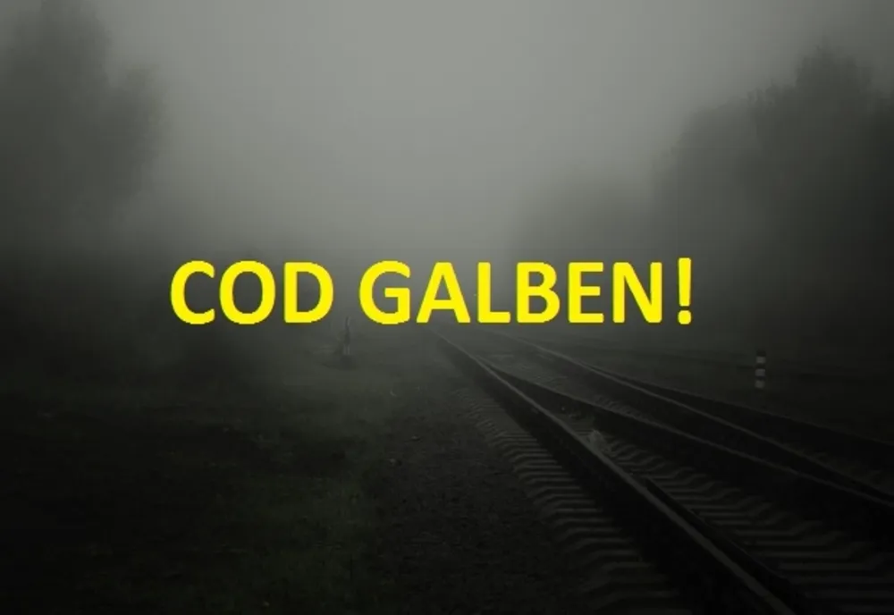 Cod galben de ceață în șase judeţe din sudul şi estul ţării