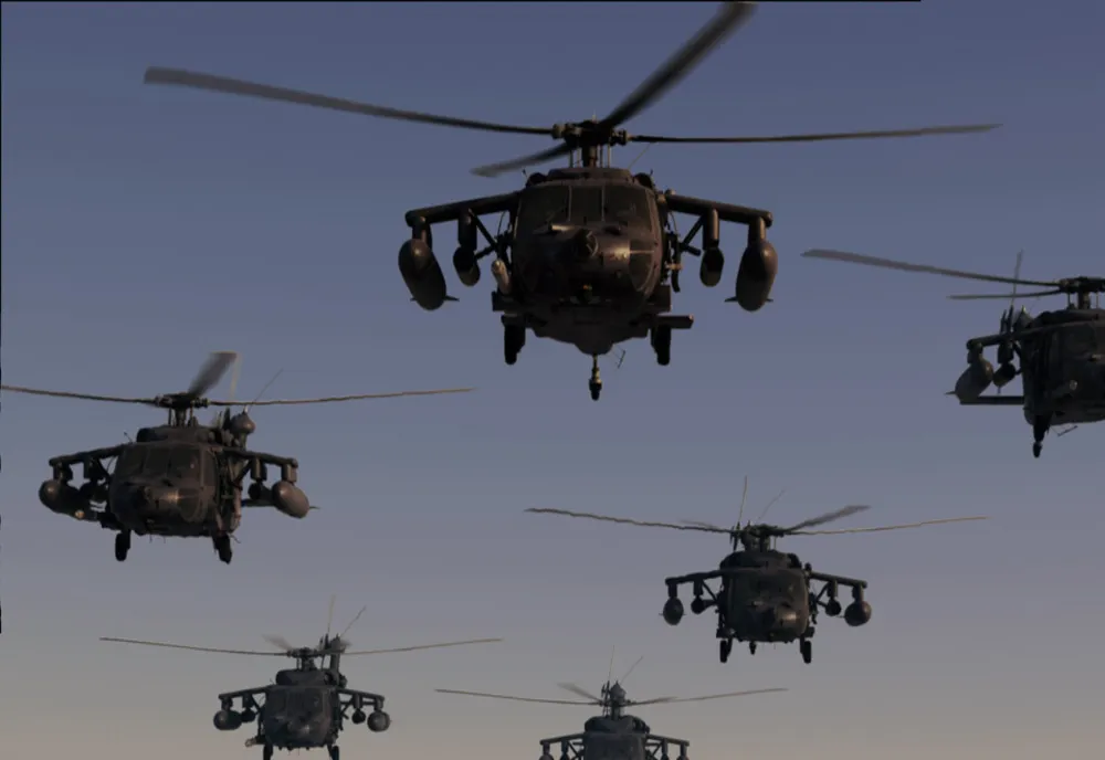 30 de elicoptere Black Hawk sosesc la baza Mihail Kogălniceanu. Anunțul Ambasadei SUA