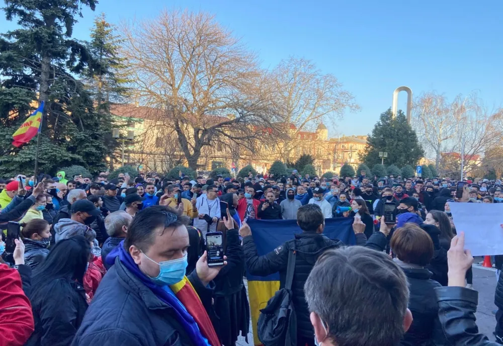 Proteste în Constanța împotriva noilor restricții
