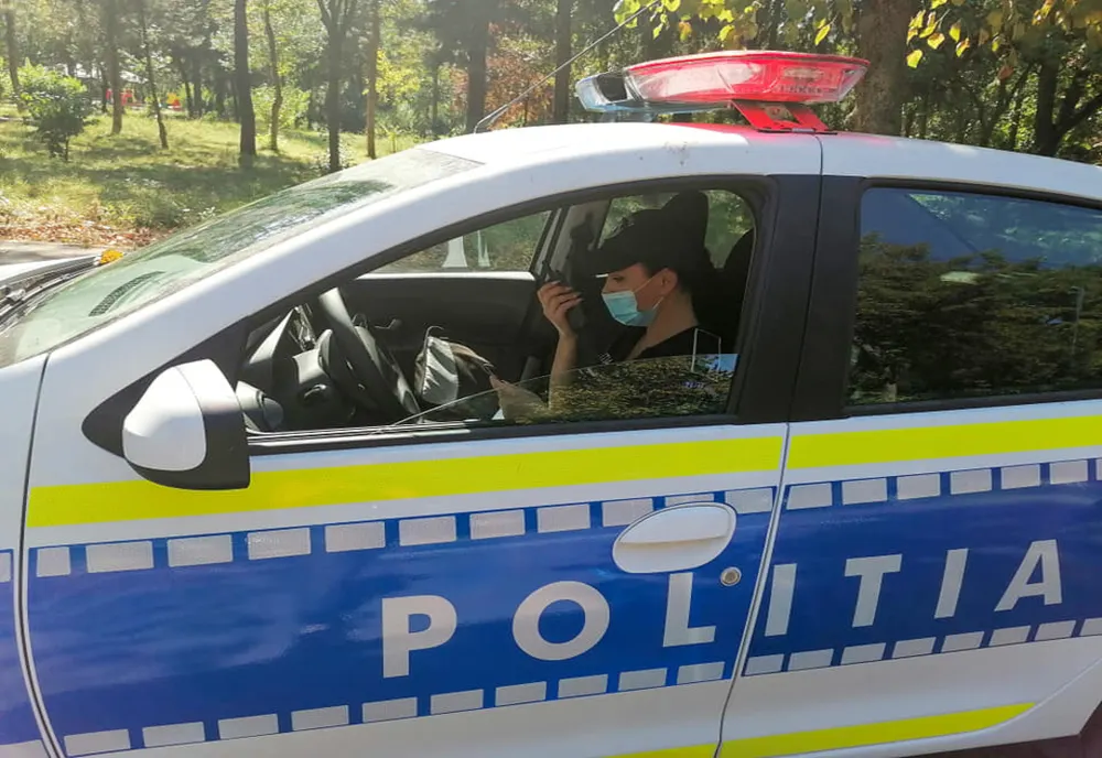 Accident produs de un șofer băut,fără permis și cu numere false
