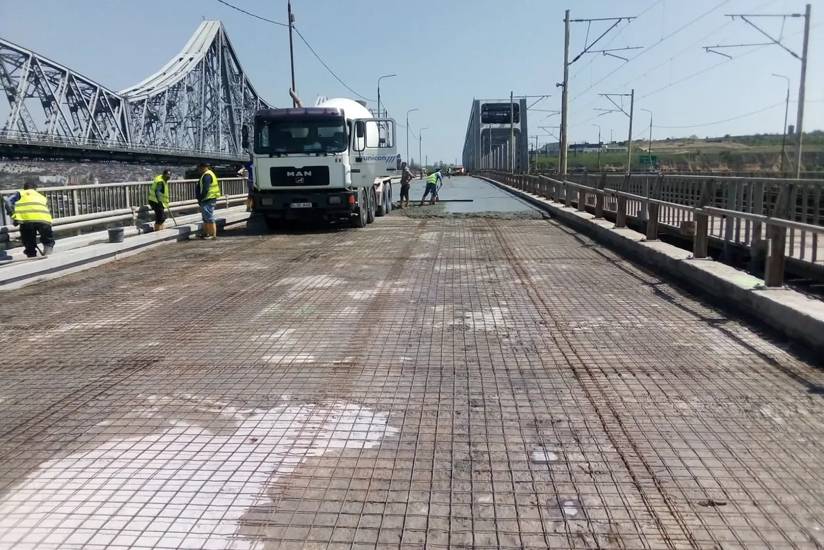 Lucrări pe autostrada A2 București- Constanța