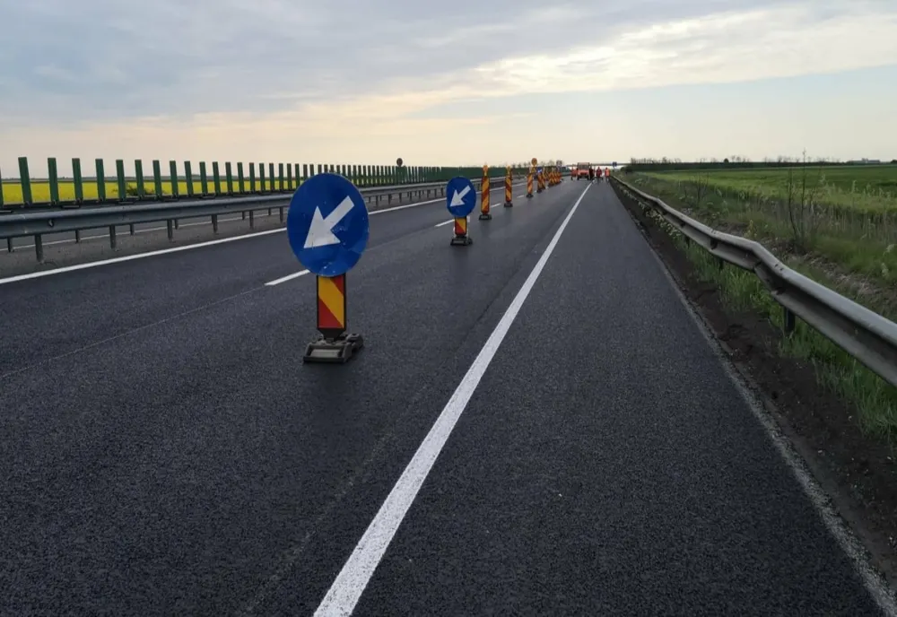 Atenție, șoferi! Lucrări de reparații pe Autostrada Soarelui