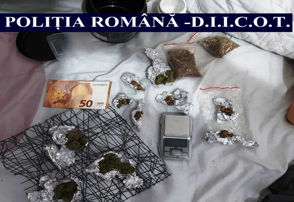 Percheziții într-un dosar de trafic de droguri de risc