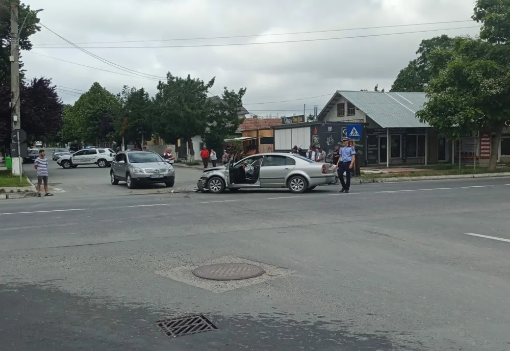 Accident la Hârșova, o persoană rănită