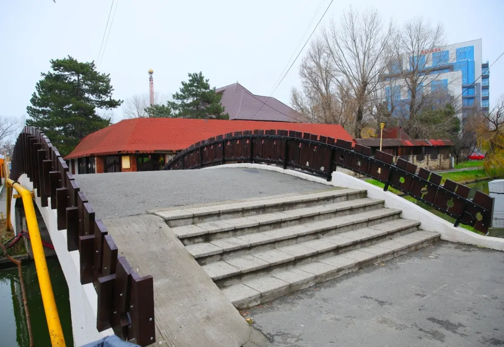FOTO Toate podețele din parcul Tăbăcărie au fost reabilitate