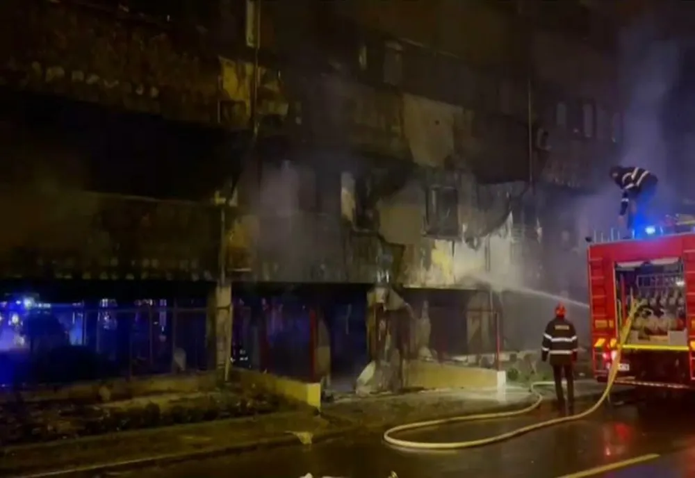 Plan Alb activat la Spitalul Judetean în urma incendiului izbucnit la Constanța