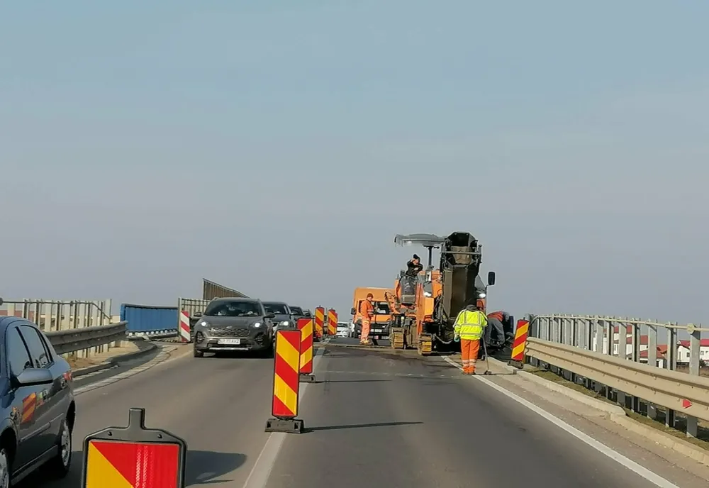 Atenție șoferi! Lucrări pe DN 39E, spre Cumpăna!