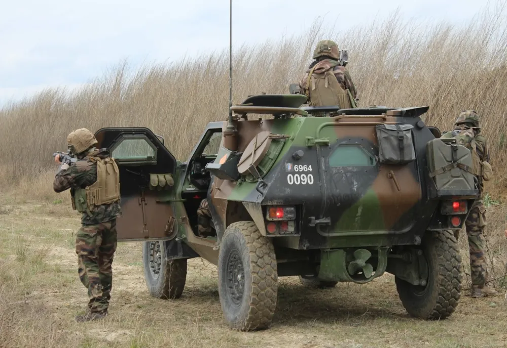 Militarii francezi se instruiesc la Capu Midia  