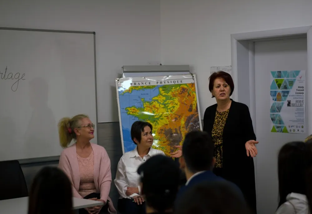 Delegație  din Brest la Liceul Teoretic „George Călinescu”