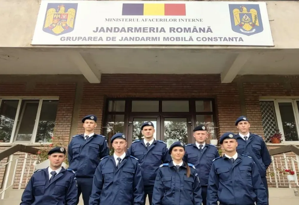 Forțe proaspete la Gruparea de Jandarmi Mobilă Constanța 