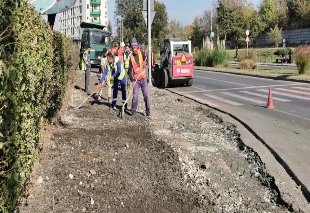 Atenție, șoferi! Un nou tronson al bulevardului Mamaia a intrat în reabilitare 