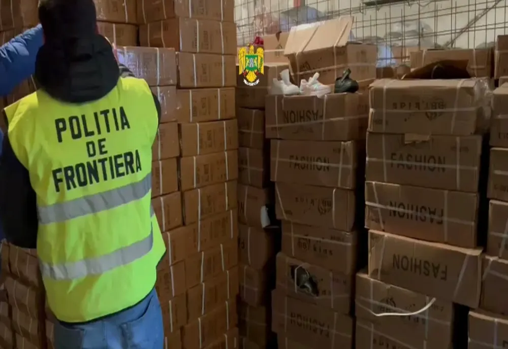 VIDEO Captură impresionantă în Portul Constanța. Haine și jucării contrafăcute de 3,9 milioane de lei 