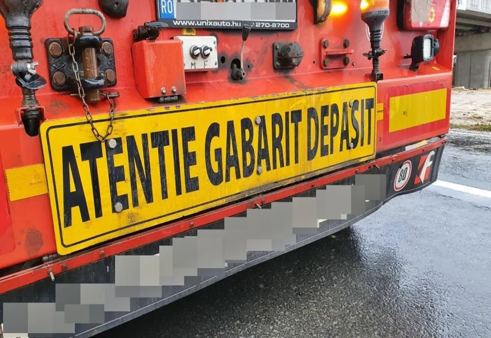 Atenție, șoferi! Transport agabaritic pe ruta A1- Agigea Port