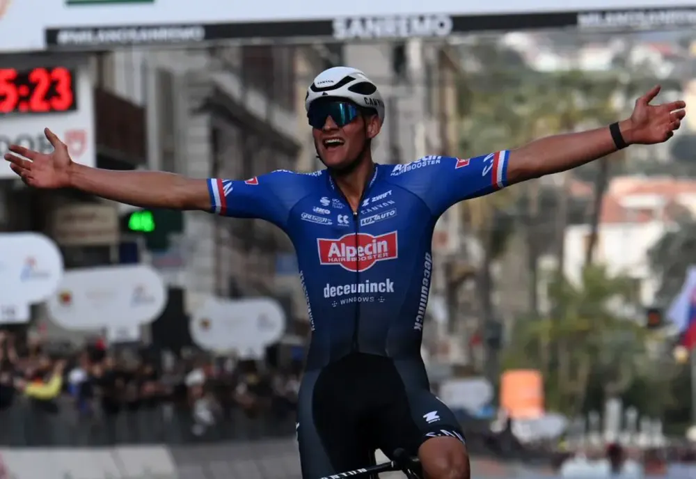 Mathieu Van Der Poel, victorie fantastică în Milano - San Remo