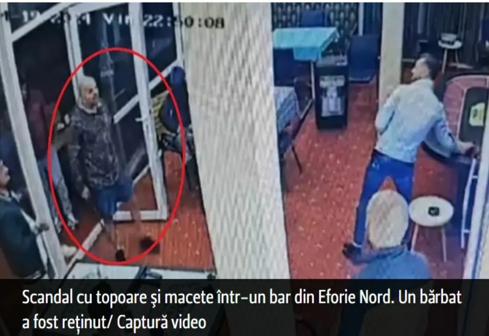 Scandal cu topoare şi macete într-un bar din Eforie Nord