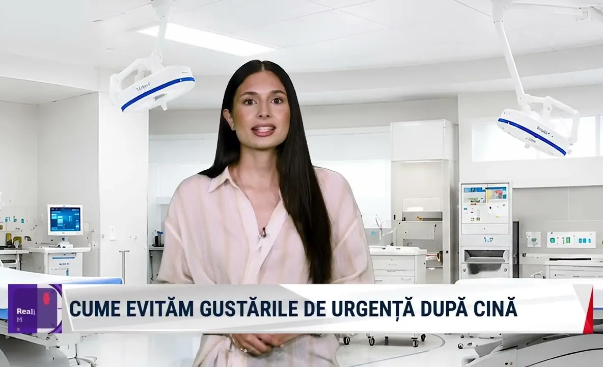 Realitatea Medicală cu Nicole Păcuraru: De ce ne este foame seara mai târziu?