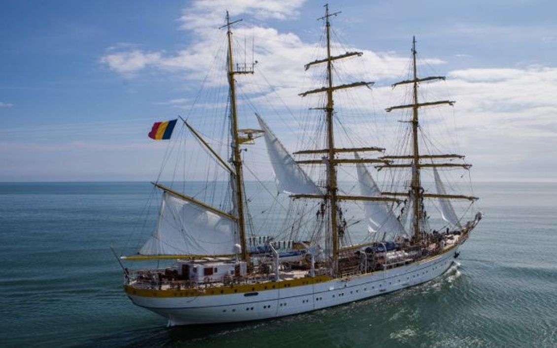 Simbolul forțelor navale române, Bricul Mircea, împlinește 79 de ani