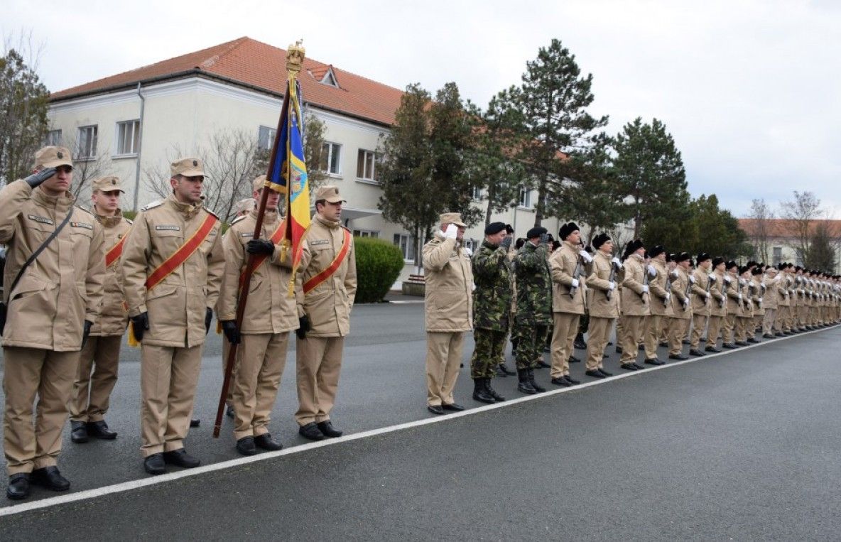 Depunerea Jurământului Militar la Şcoala de Aplicaţie a Forţelor Navale din Mangalia