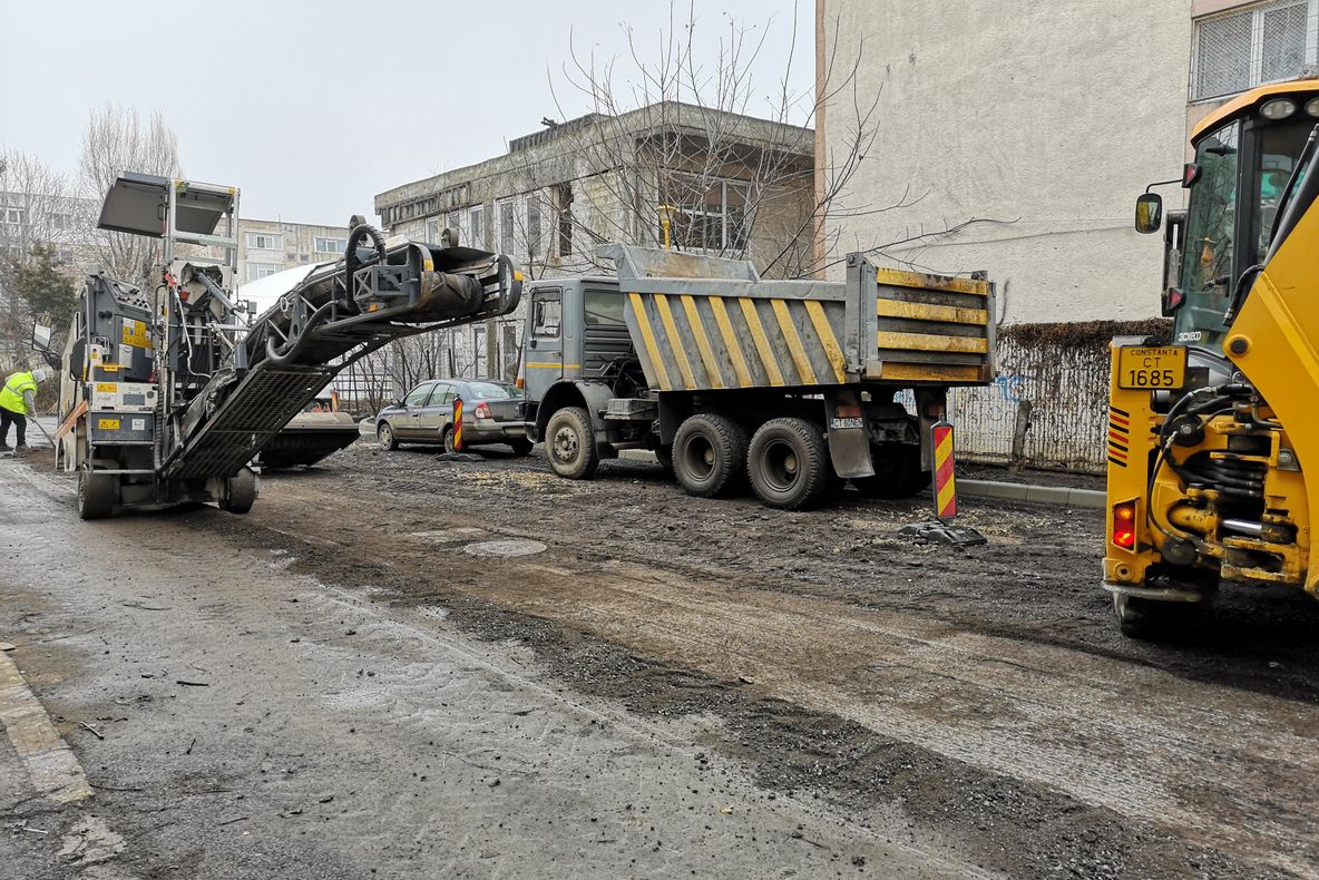 Zeci de locuri de parcare vor fi amenajate pe strada Cutezători din Constanța