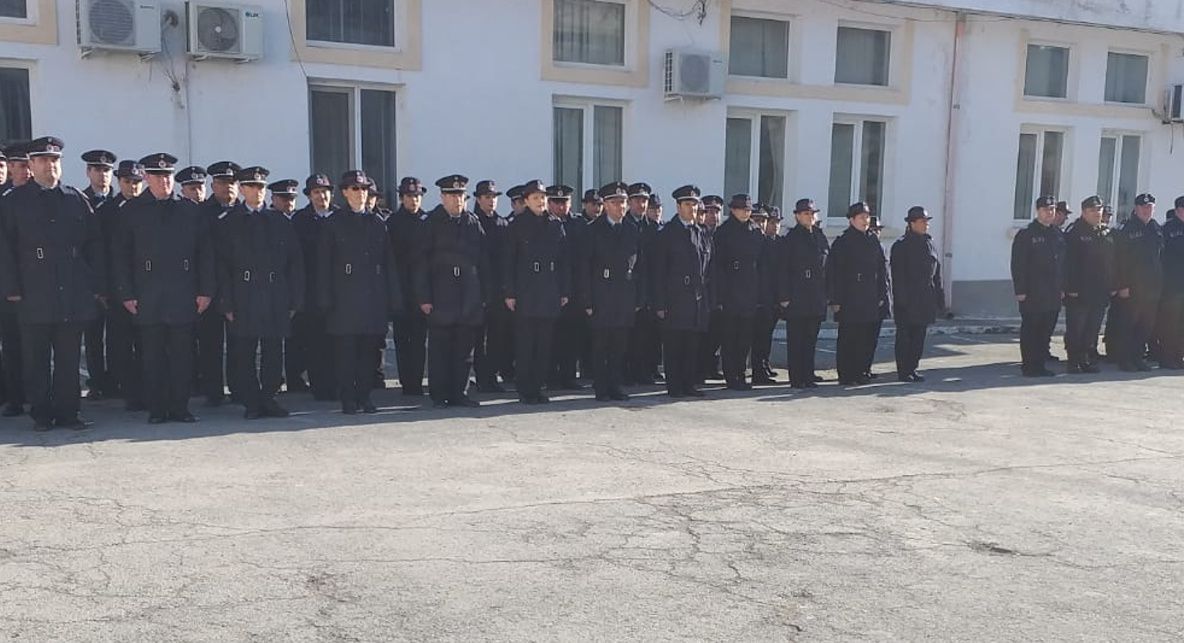 FOTO| Avansări în grad înainte de termen la ISU Dobrogea