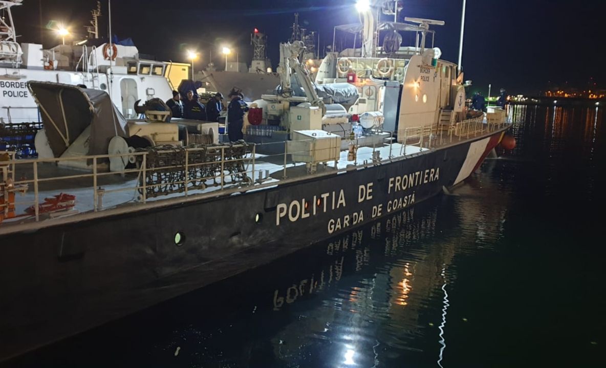 O navă a Poliției de Frontieră Române va supraveghea, timp de 3 luni, Marea Egee