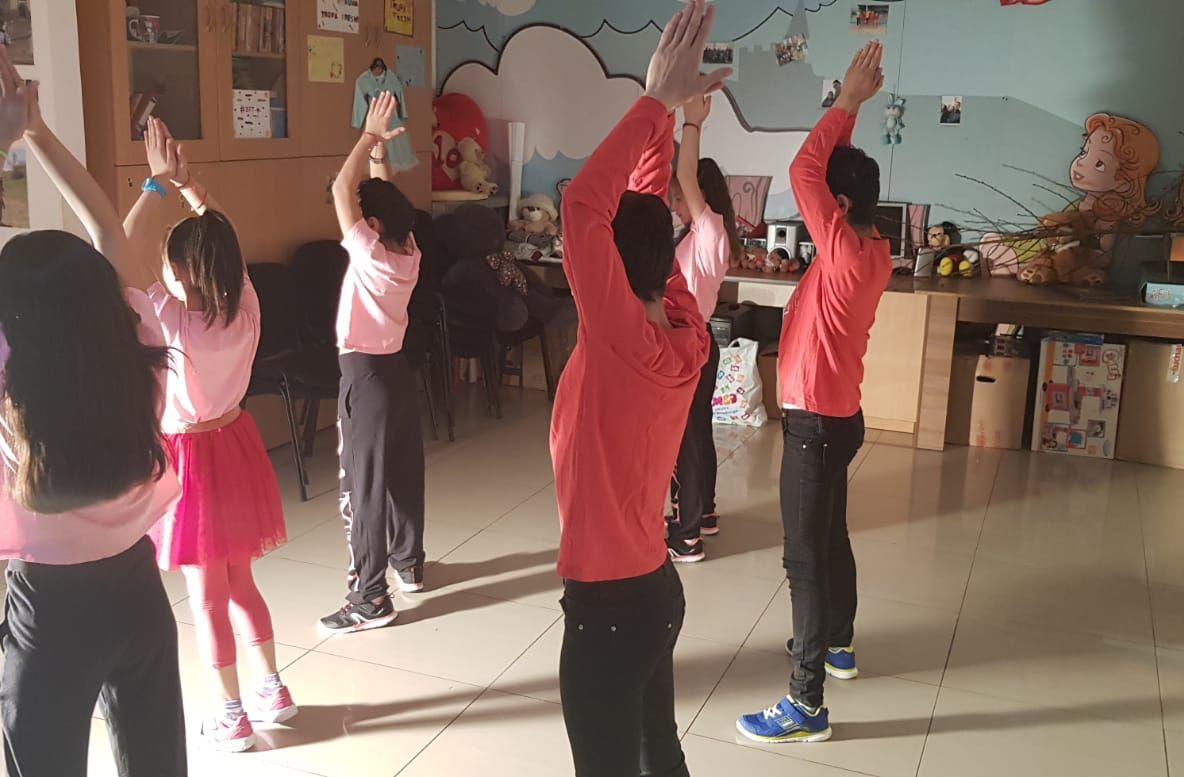 Trupa Centrului de Plasament „Delfinul“ participă la o competiție națională de dans