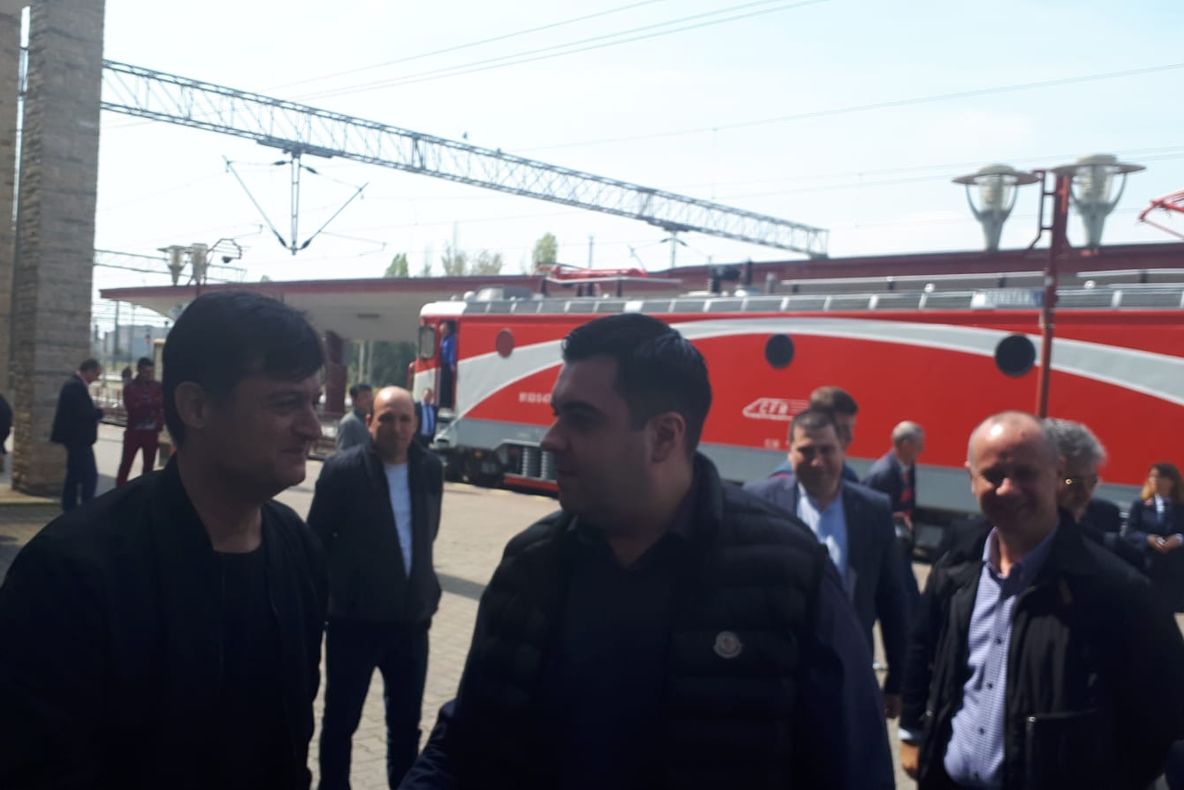 Vizită cu trenul la Constanța a ministrului Transporturilor, Răzvan Cuc