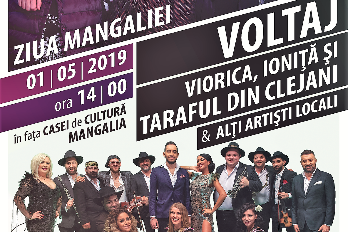 Clejanii și Voltaj, în concert, de 1 Mai, la Mangalia