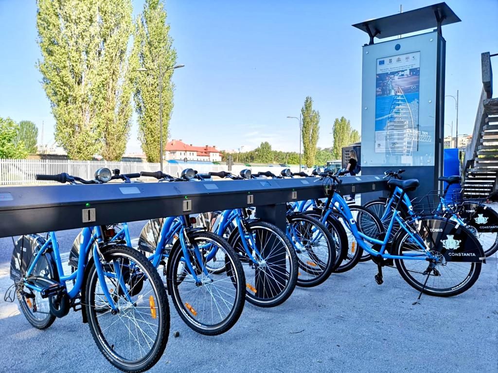 390 de biciclete, puse de astăzi la dispoziția constănțenilor și a turiștilor