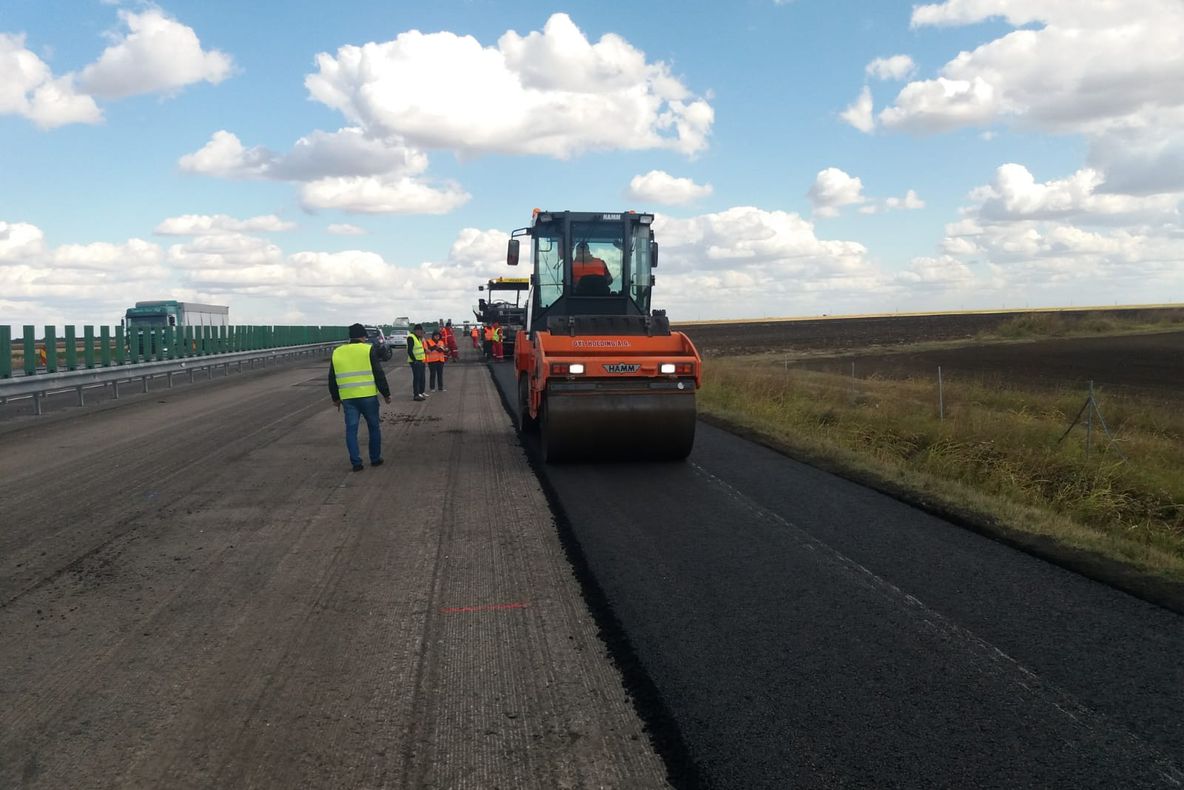 Lucrări pe Autostrada București-Constanța, trafic deviat