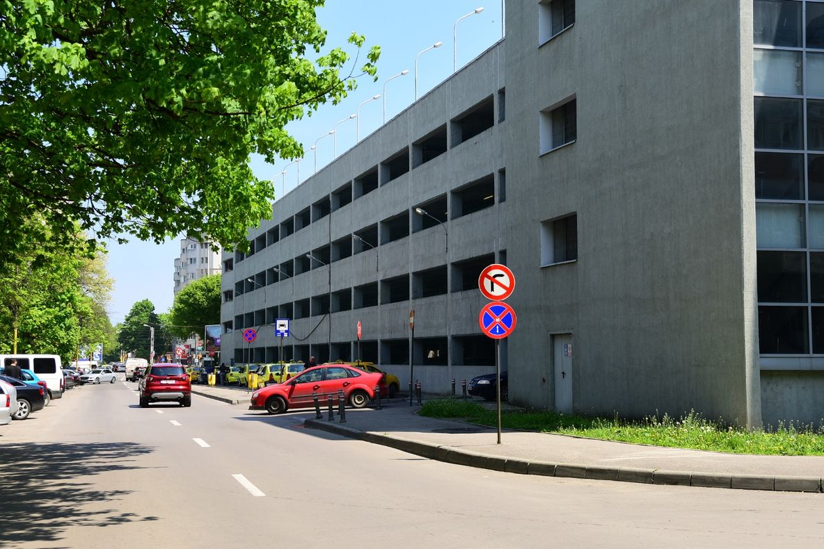 Parcarea din zona Spitalului Județean Constanța se închide