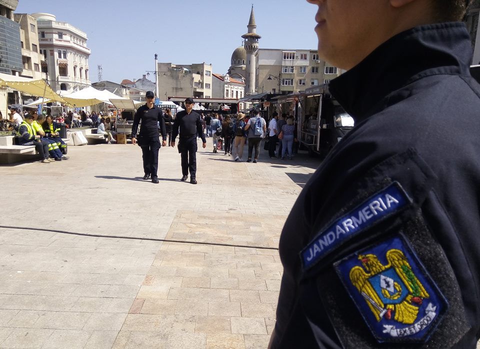 Jandarmii constănțeni, la evenimentele publice organizate în week-end