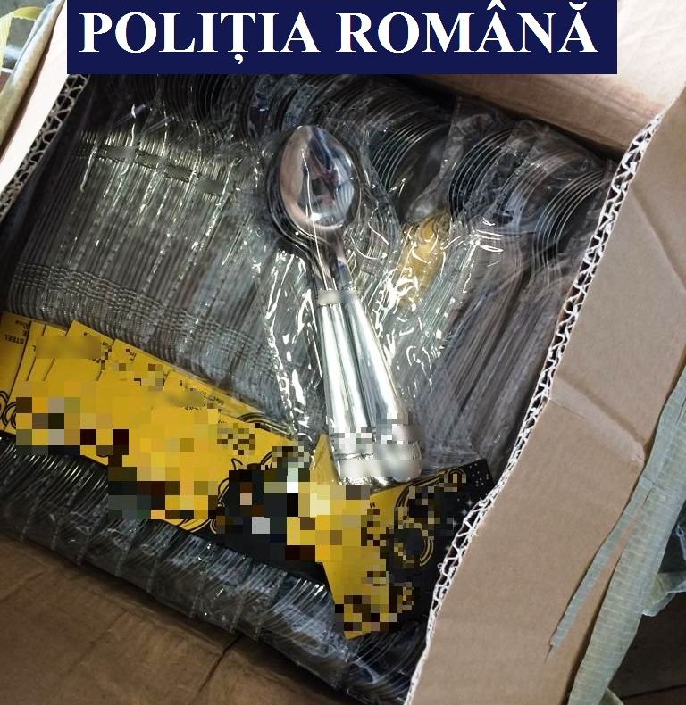 Contrabandă cu tacâmuri, în Portul Constanța Sud Agigea