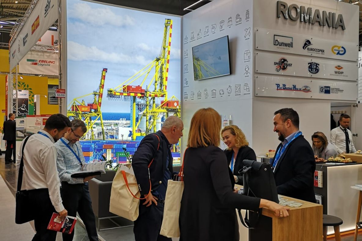Portul Constanța prezent la expoziția Transport Logistic la Munchen