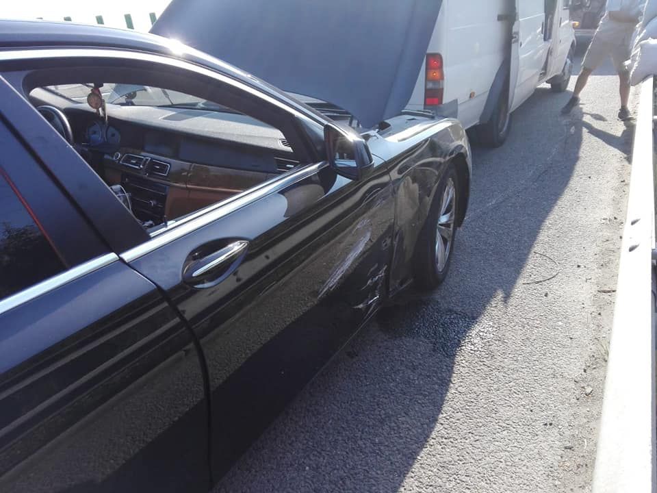 FOTO| Autostrada București - Constanța. Carambol cu patru autovehicule 