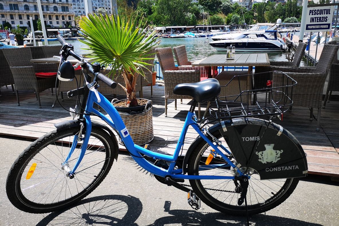 Mii de carduri au fost emise pentru bicicletele publice din Constanța