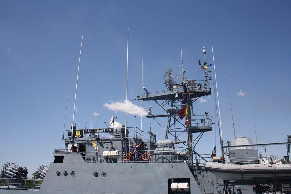Trei nave militare românești participă la Exercițiul multinațional „Sea Breeze 19”